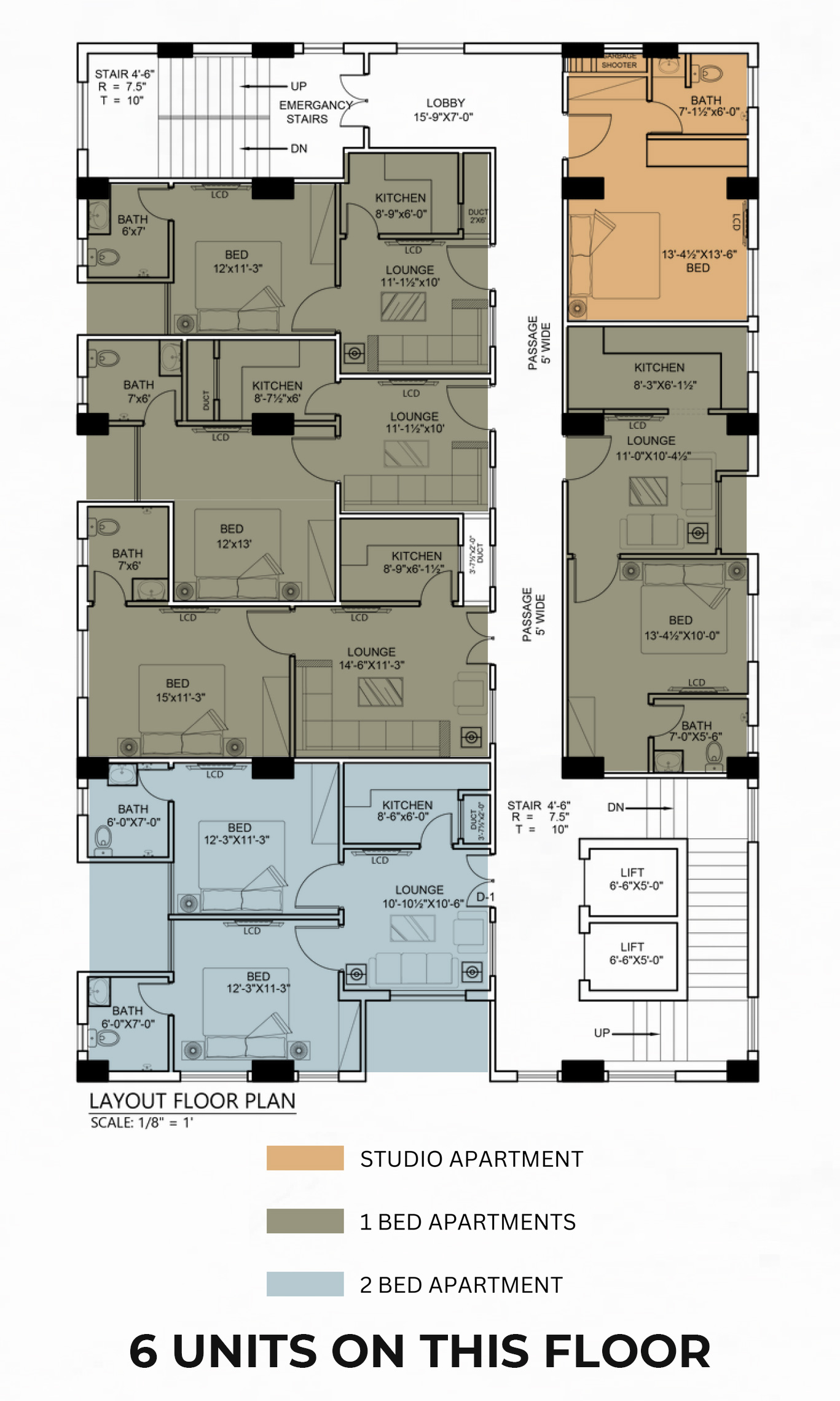 Floor 1 - 9